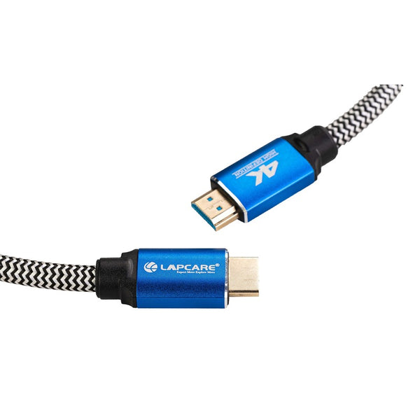 Lapcare high speed HDMI 1.4 cable with Ethernet +3D True Ultra HD (3M) –