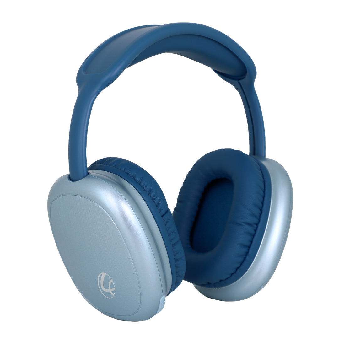 EERS Wireless Bluetooth Headphone With Upto 30 Hrs* Playtime (Metallic Blue)