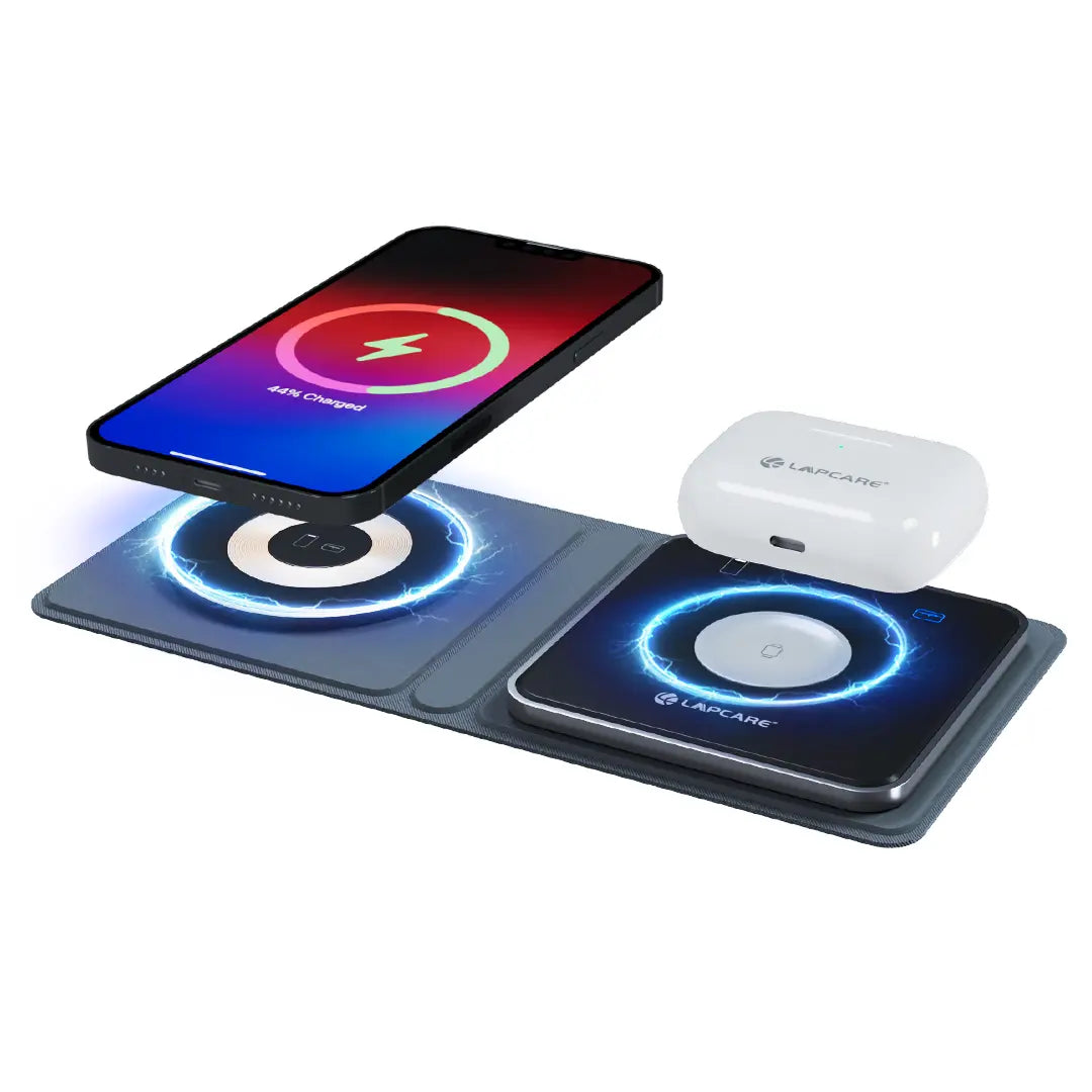 VIO 2 IN 1 Wireless Charging Stand With Multiple Protection (LWC-663)