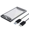 Transparent SSD Casing for 2.5" Sata with cable