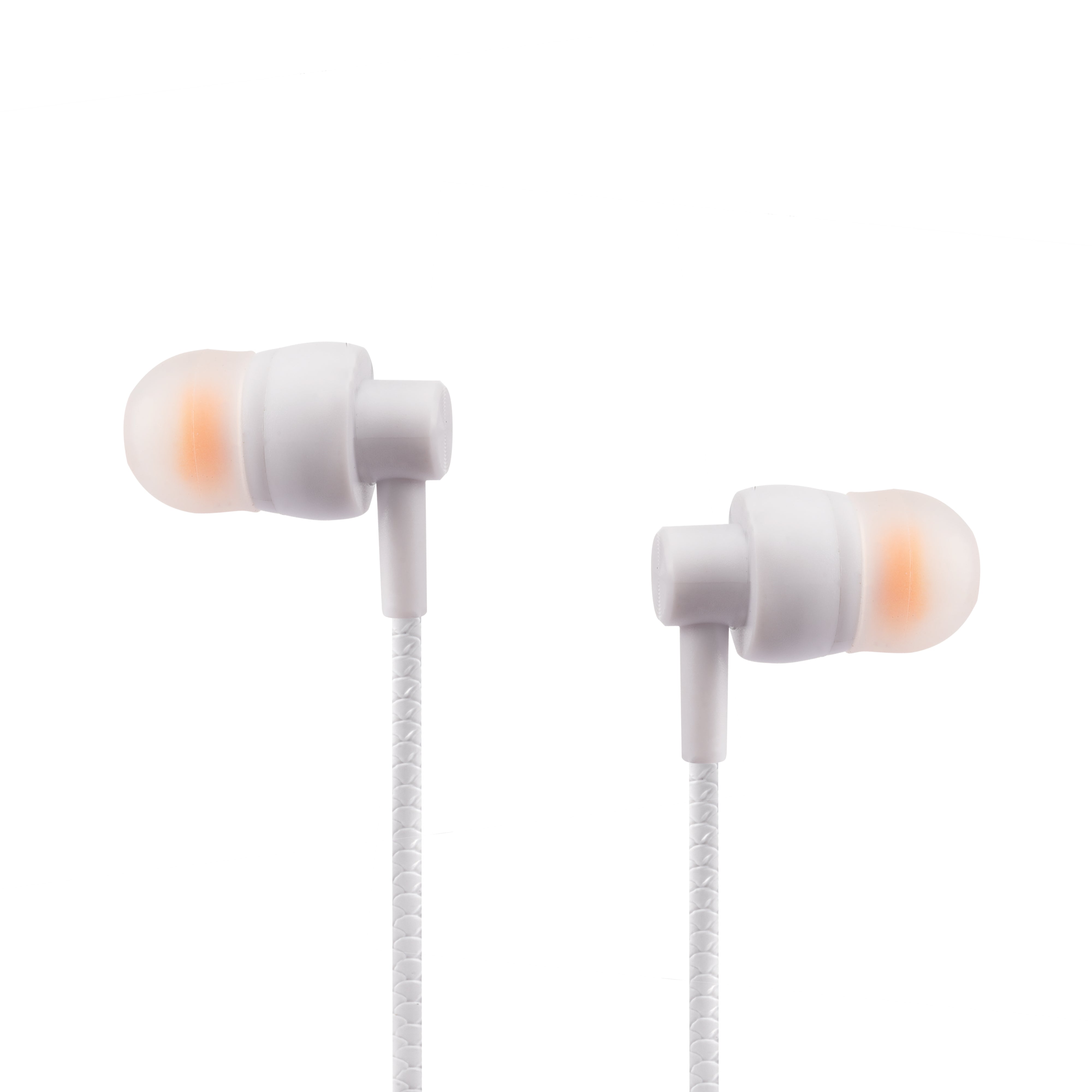 WOOBUDS V wired Earbuds with inbuilt MIC- Grey (LBD-303)