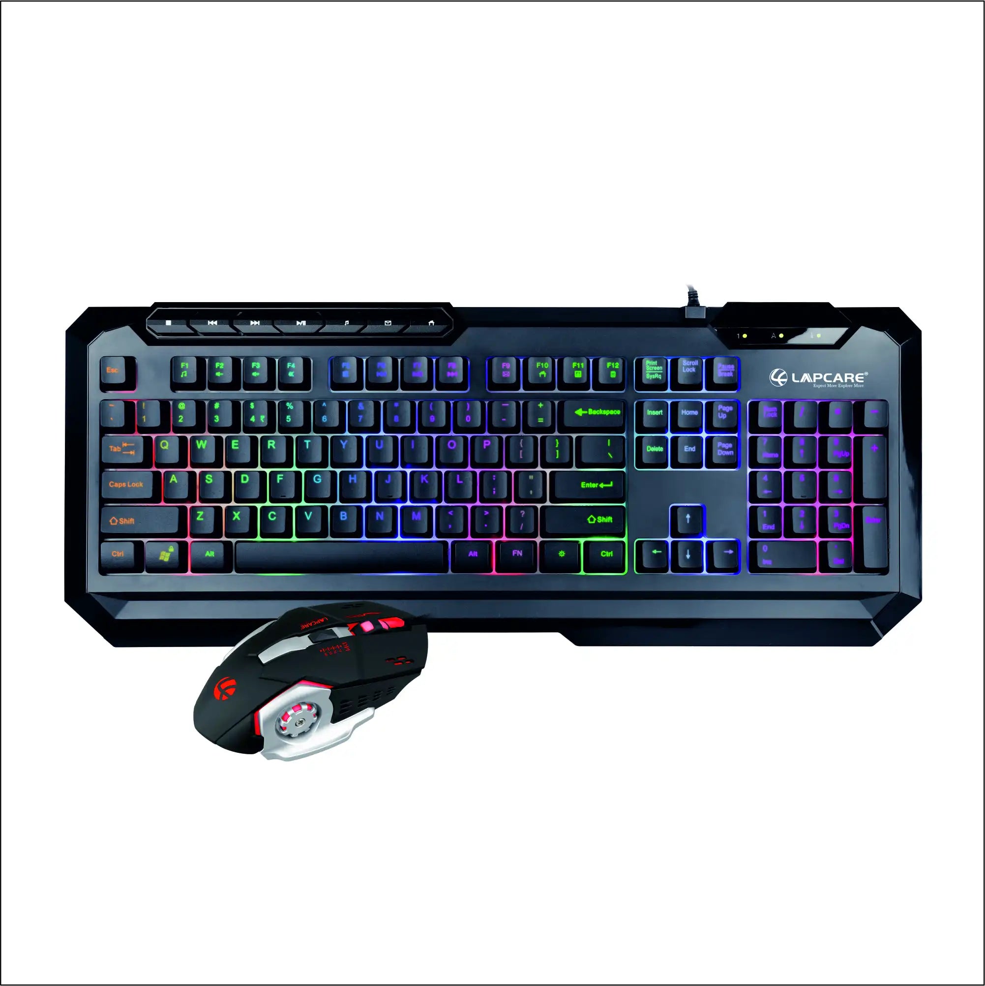 Champ RGB Rainbow Gaming Combo(LGC-003) (LGC-003)