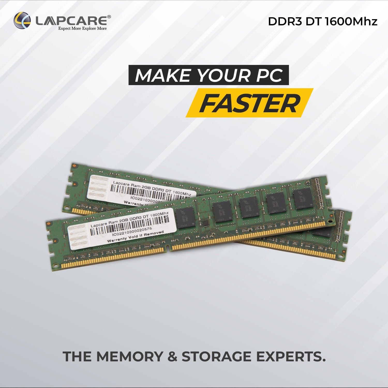 Ram 2GB DDR3 Desktop 1600 Mhz