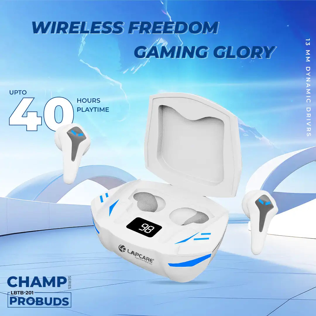 Champ Series Probuds White (LBTB-234)