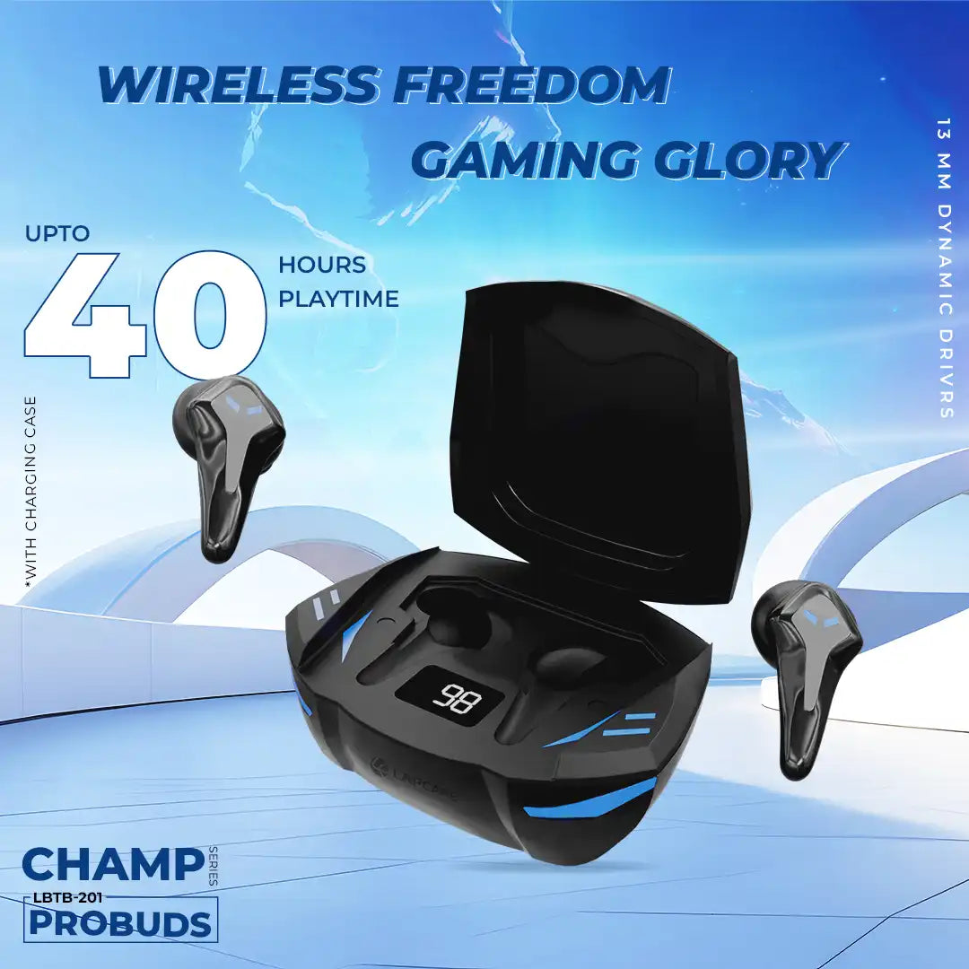 Champ Series Probuds Black (LBTB-234)