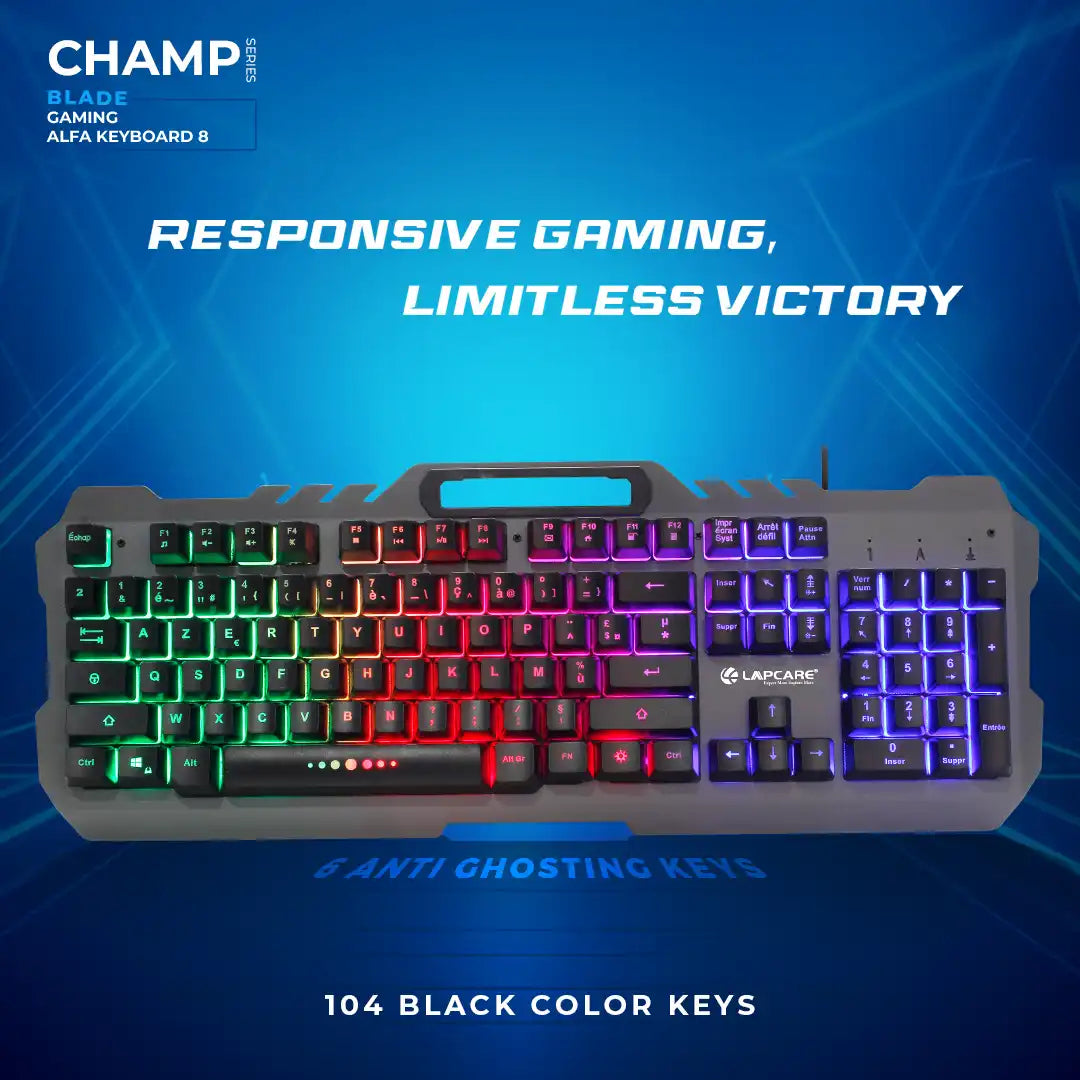 Blade Champ Gaming Membrane Keyboard Alfa-8