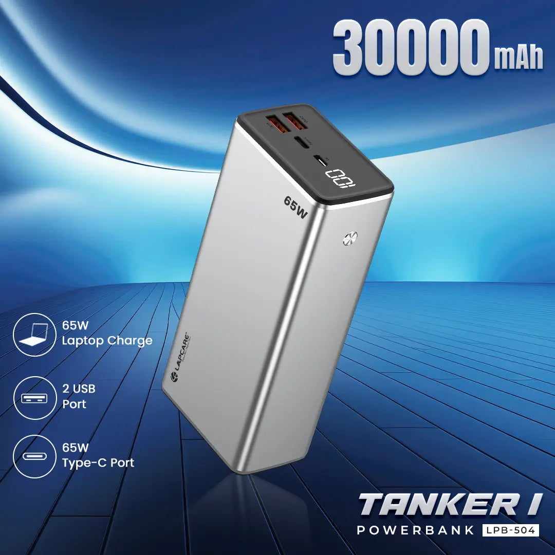 Lapcare TANKER I 30000mAh Power Bank (LPB-504)