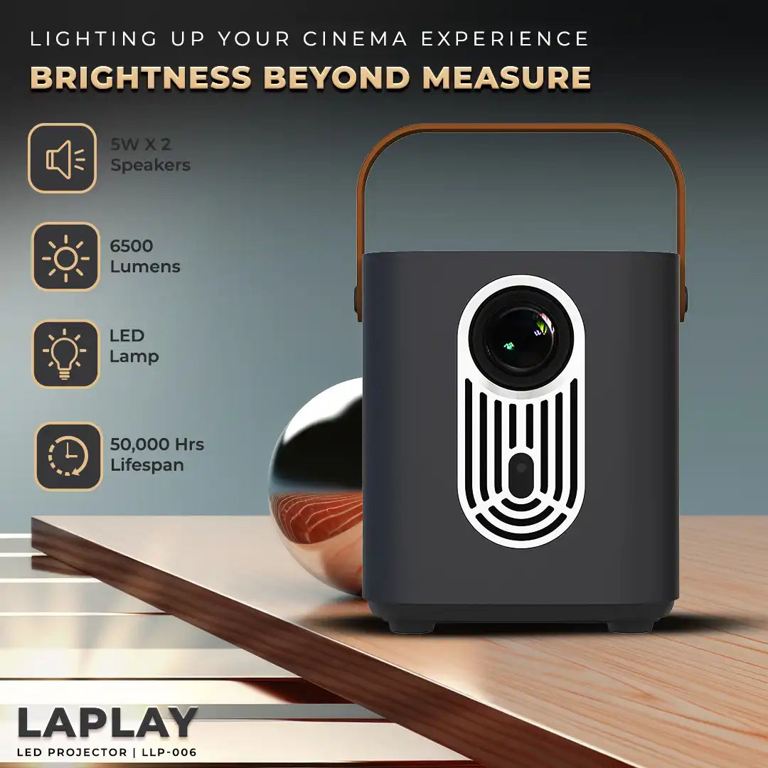 Laplay LED Projector ( LLP-006 )