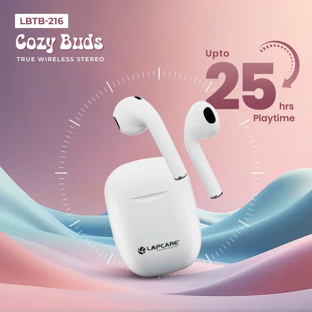 COZY BUDS TWS Earbuds With 13MM Dynamic drivers (LBTB-216)