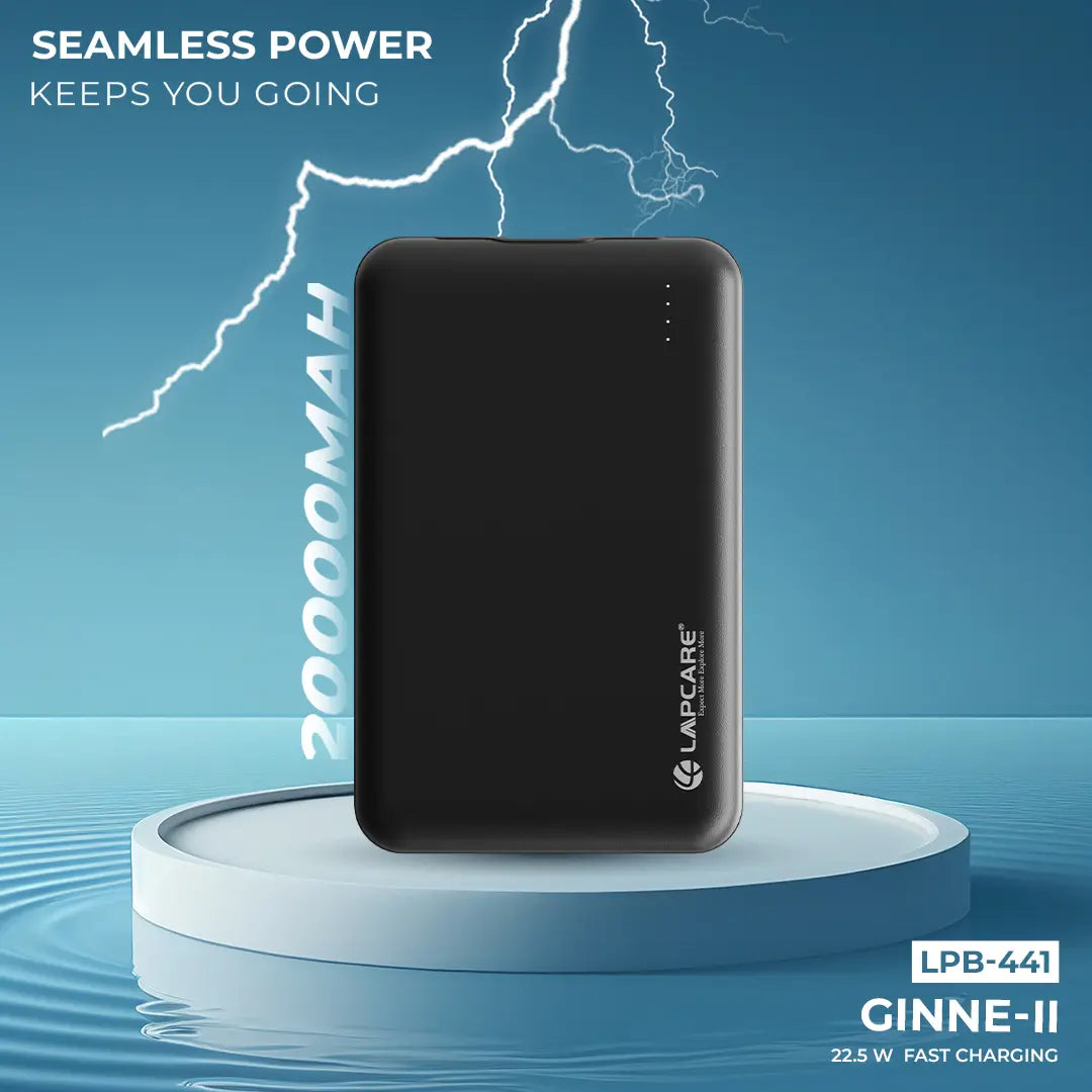 Ginne II 20000mAh Power Bank Black (LPB-441)