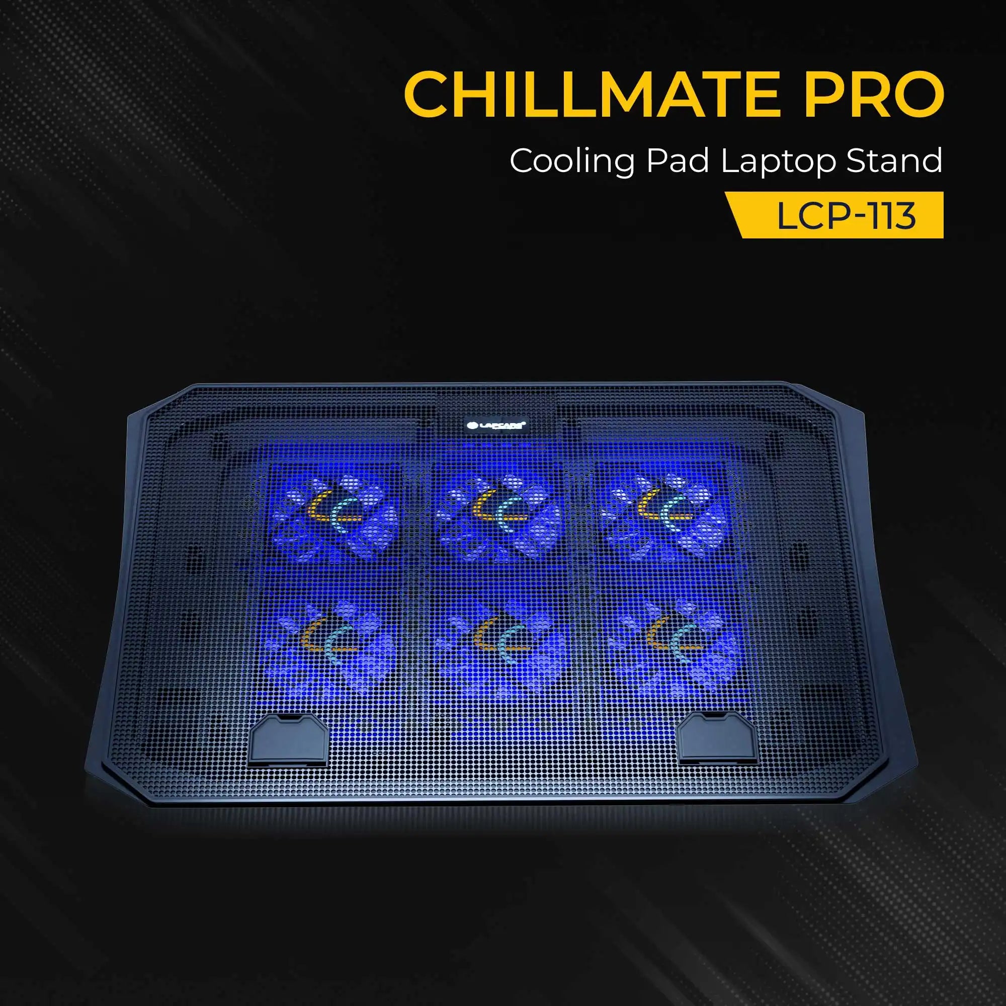 Chillmate PRO Cooling Pad with 6 Fans Laptop Stand