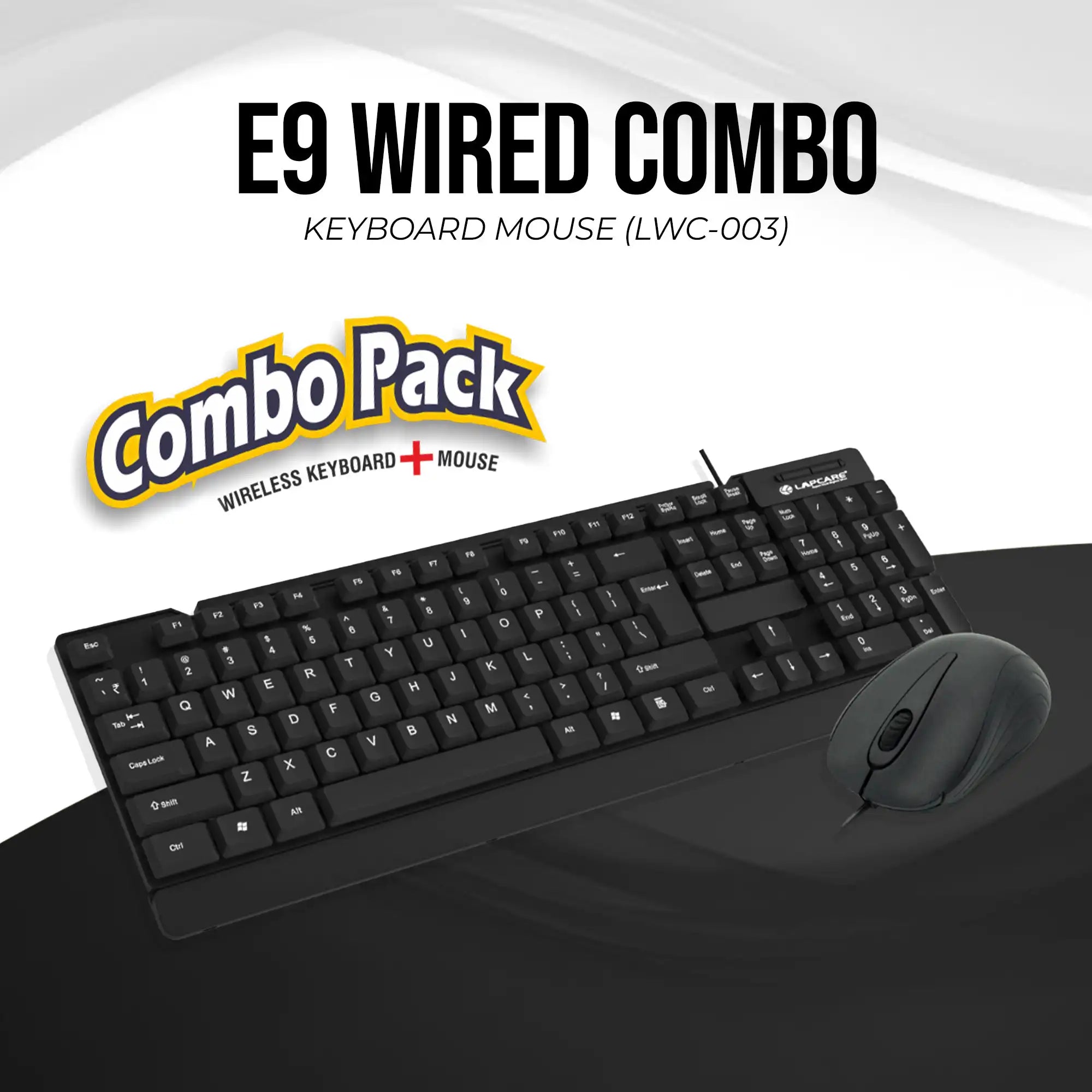 E9 Wired Combo