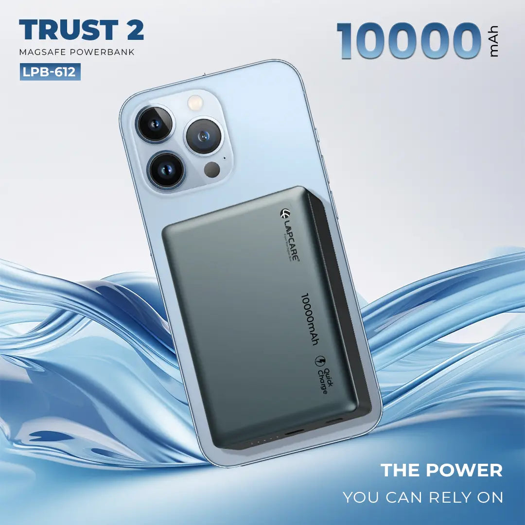 Trust II Power Bank 10000mAh Aluminum Alloy case (LPB-612)