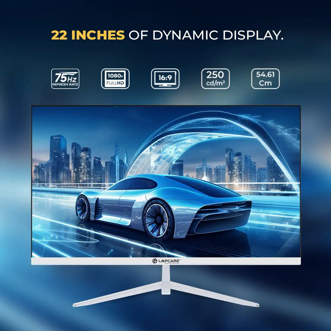 22" LED Monitor with speaker (54.61CM) VGA +HDMI ( LM22WHD-SP )