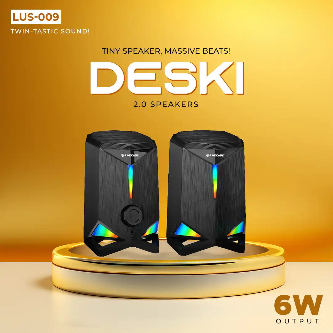 Deski USB 2 Computer Speaker (LUS-009)