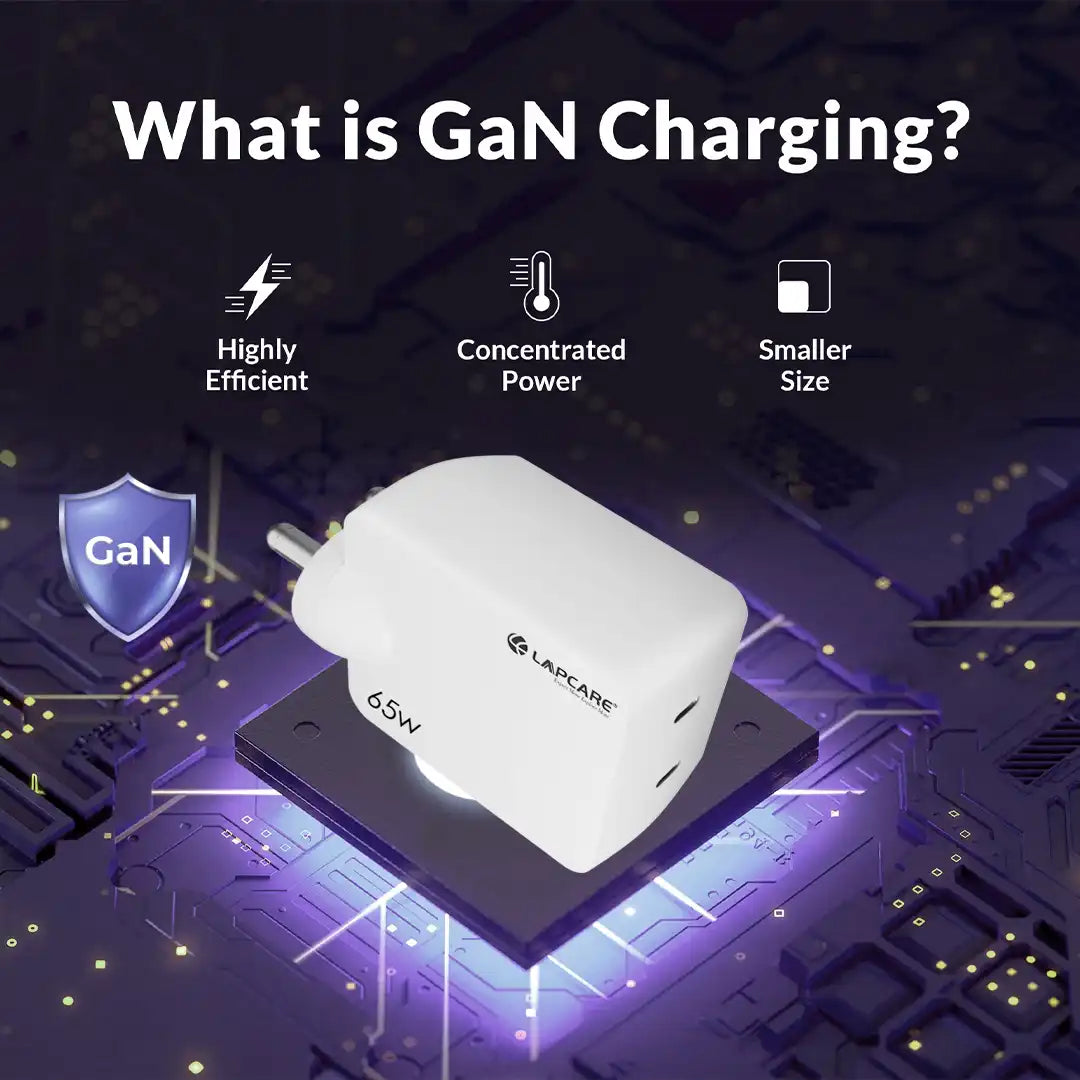 Thumby 65W GaN Charger With Dual Type-C & PD Port