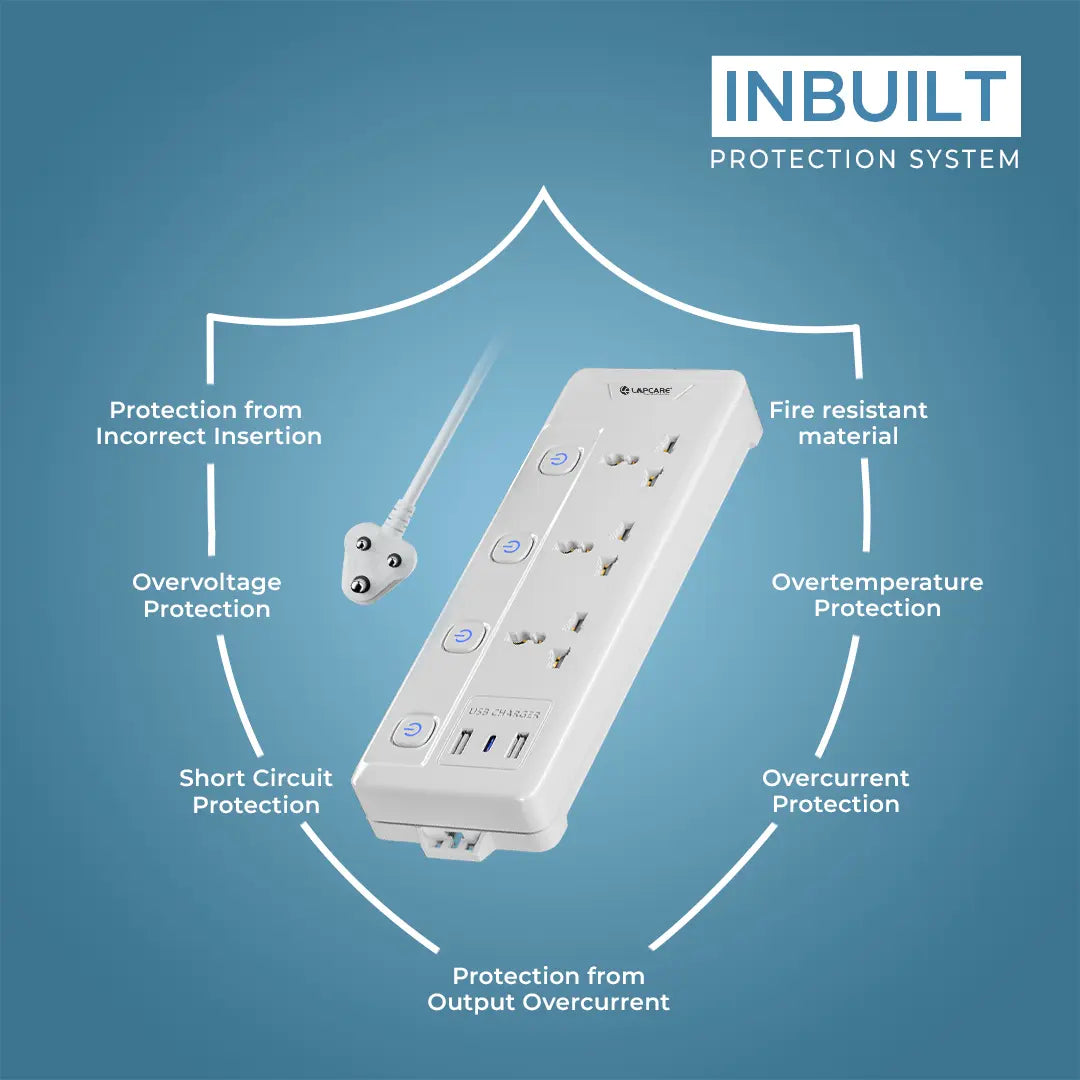 Surgee Smart With 3AC Outlet, 2 USB, Type-C (LPS-111)