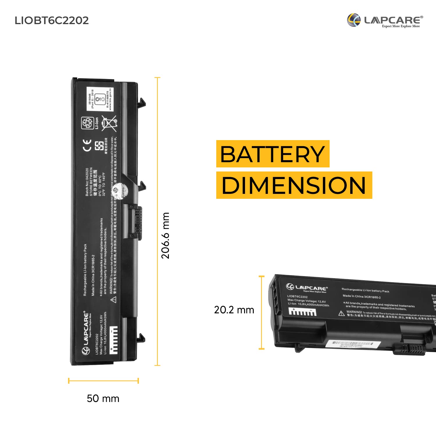 Laptop Compatible Battery For T410/SL410/SL510 6C