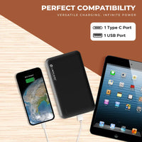 Ginne I 10000mAh Power Bank Black (LPB-432)