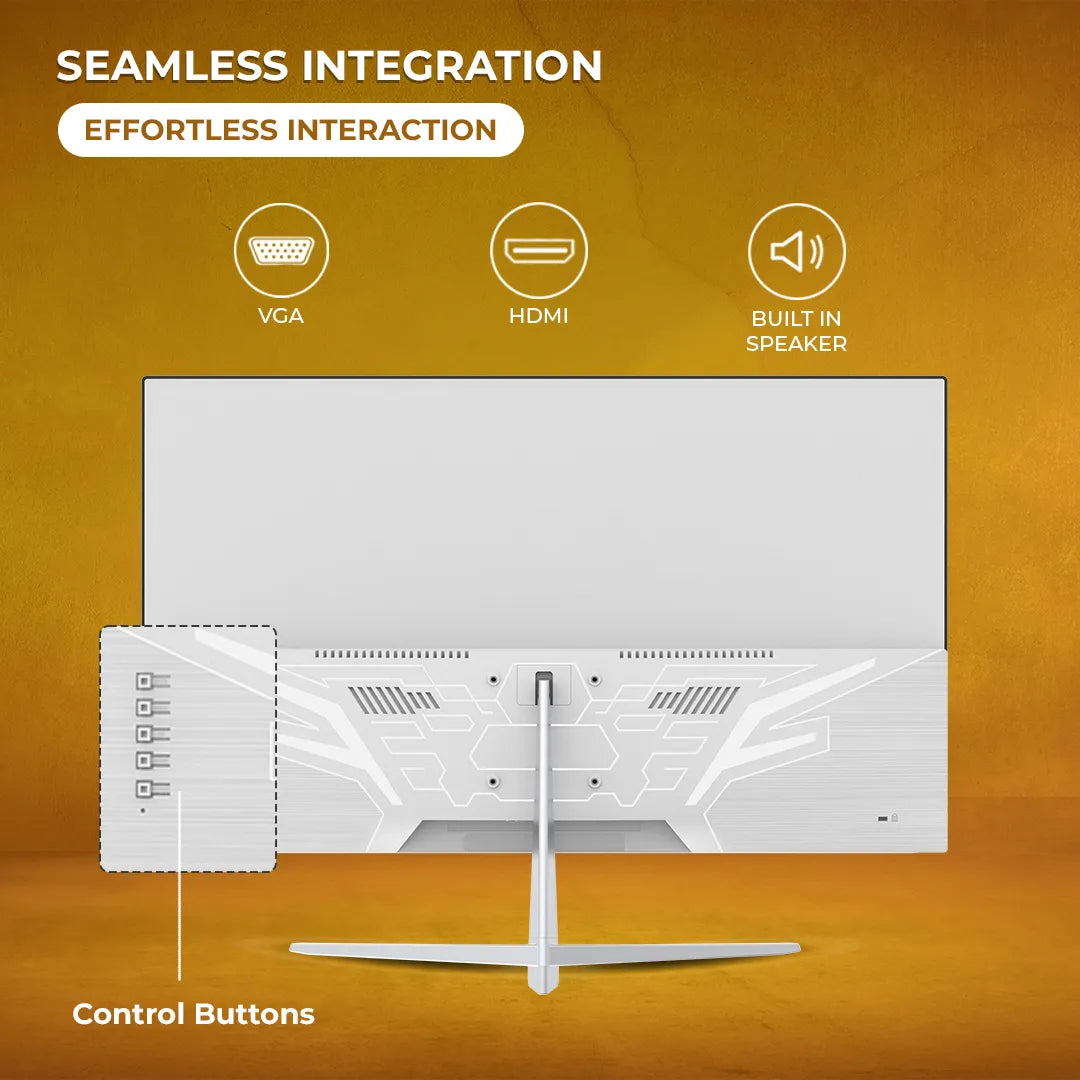 24" LED Monitor with speaker (60.45CM) VGA +HDMI ( LM24GMWSP )