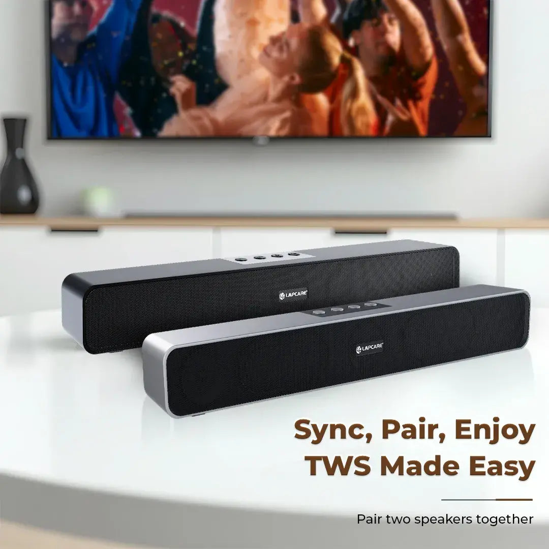 MUSI BAR 7 16W Portable BT Soundbar With Dynamic Drivers Grey (LSB-615)