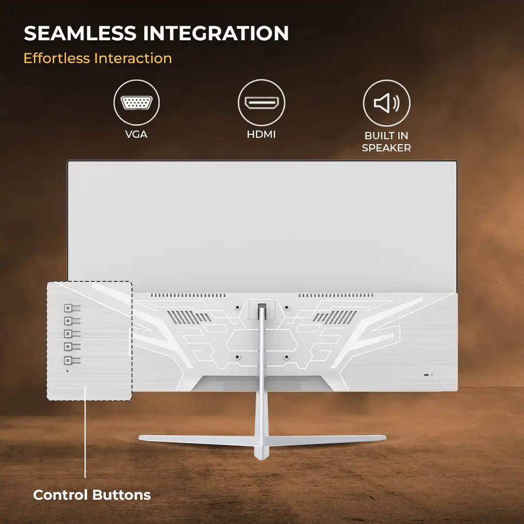 27" LED Monitor with speaker (68.58cm) VGA +HDMI ( LM27GMWSP )