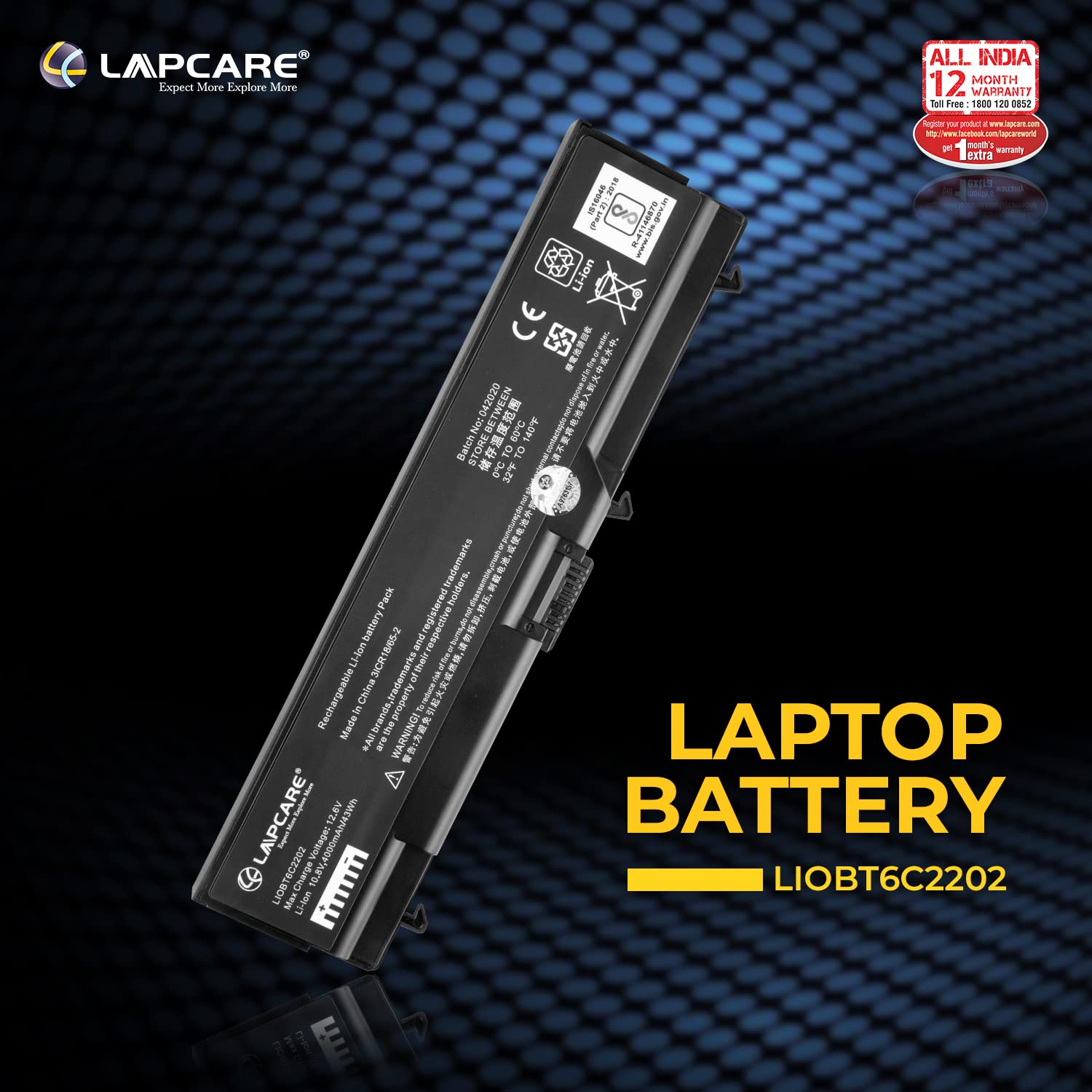 Laptop Compatible Battery For T410/SL410/SL510 6C