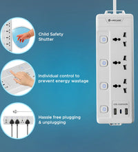 Surgee Smart With 3AC Outlet, 2 USB, Type-C (LPS-111)