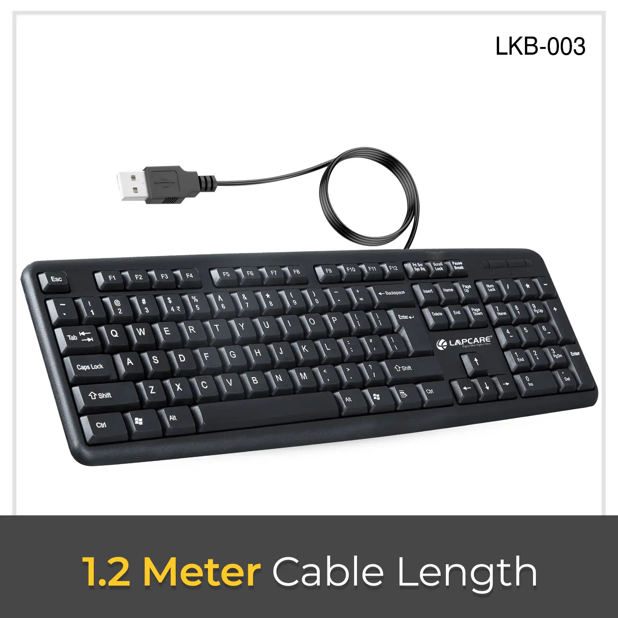 Alfa 3 Wired USB Keyboard