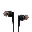 Lapcare WOOBUDS VI wired Earbuds with inbuilt MIC -Black (LBD-606)