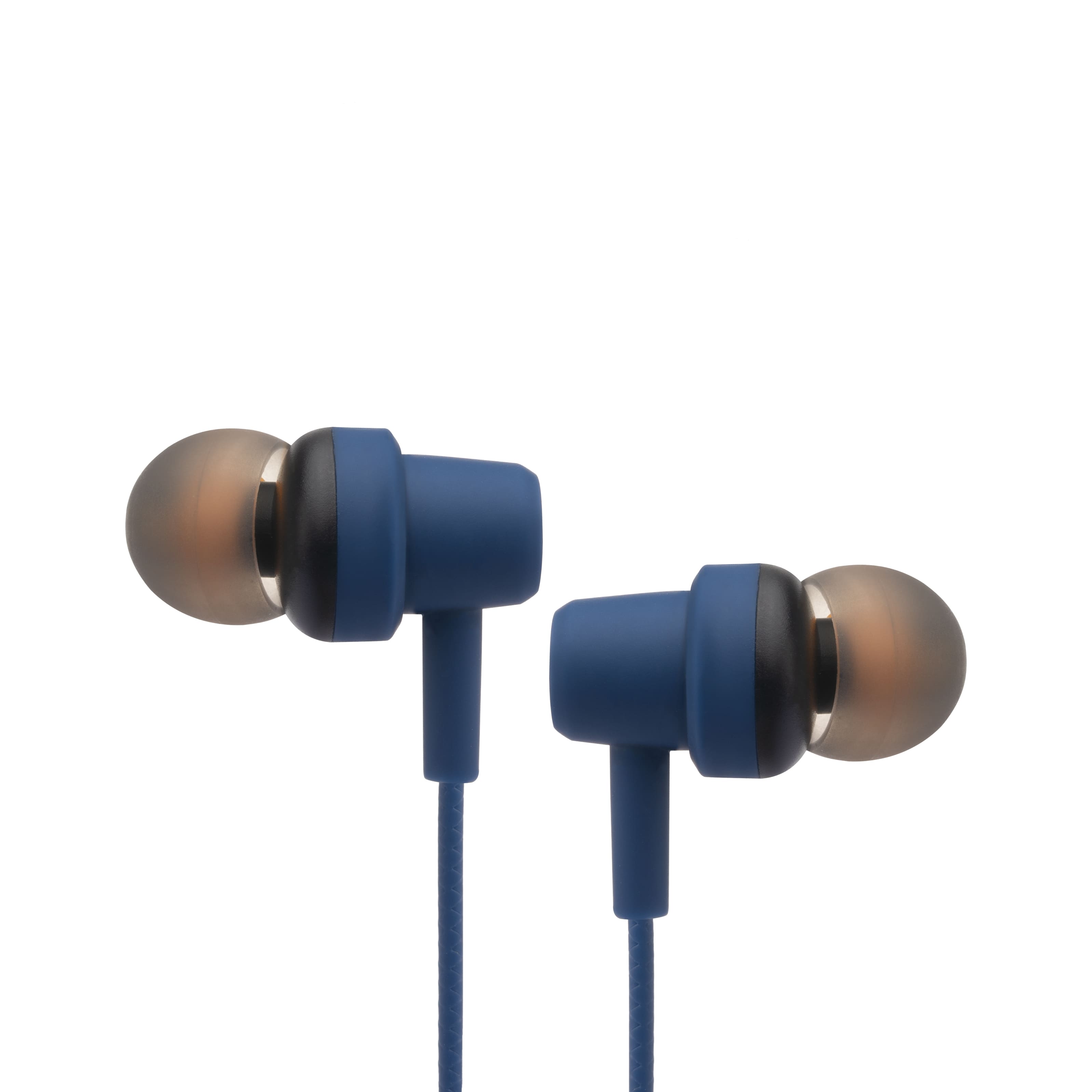 Lapcare WOOBUDS VII wired Earbuds with inbuilt MIC -Blue (LBD-909)