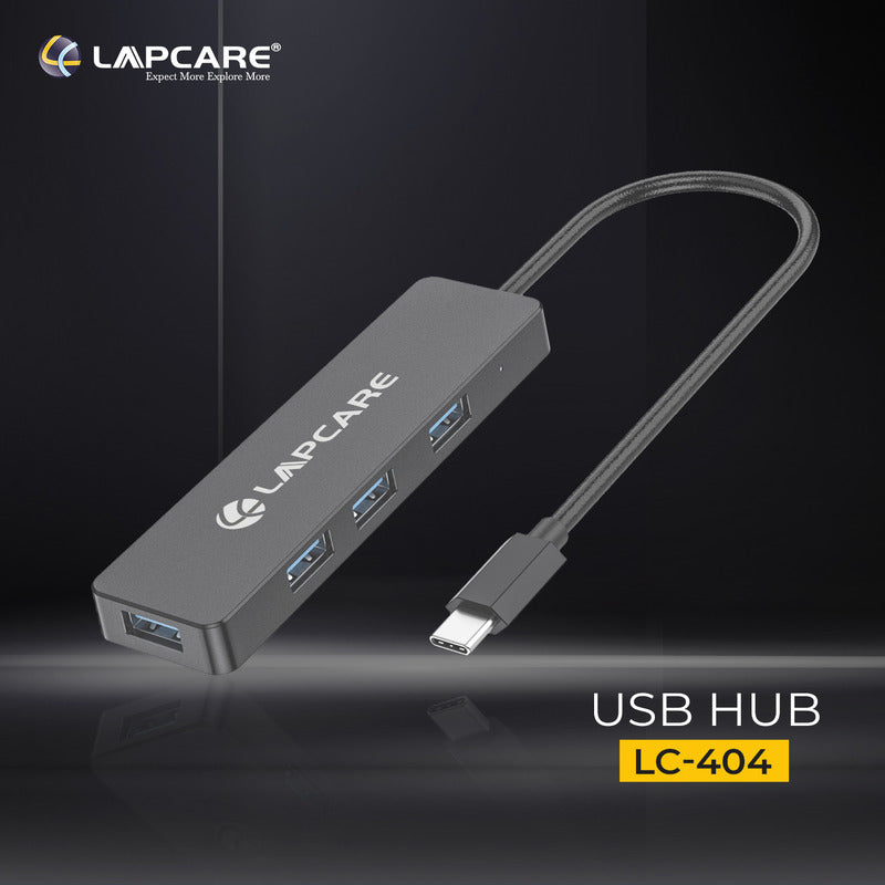 LAP-C Type C to USB 3 4 Port Hub