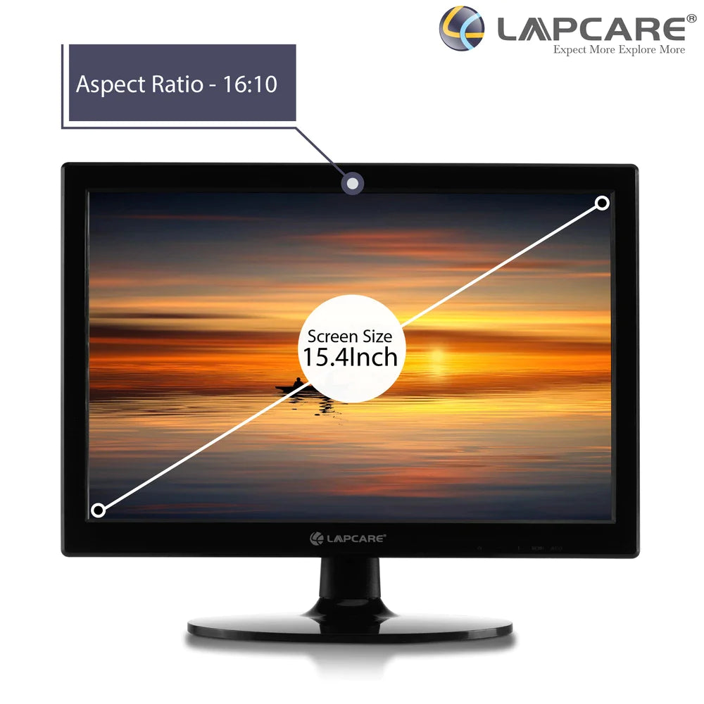 15.4" LED Monitor - 39.1CM - VGA & HDMI