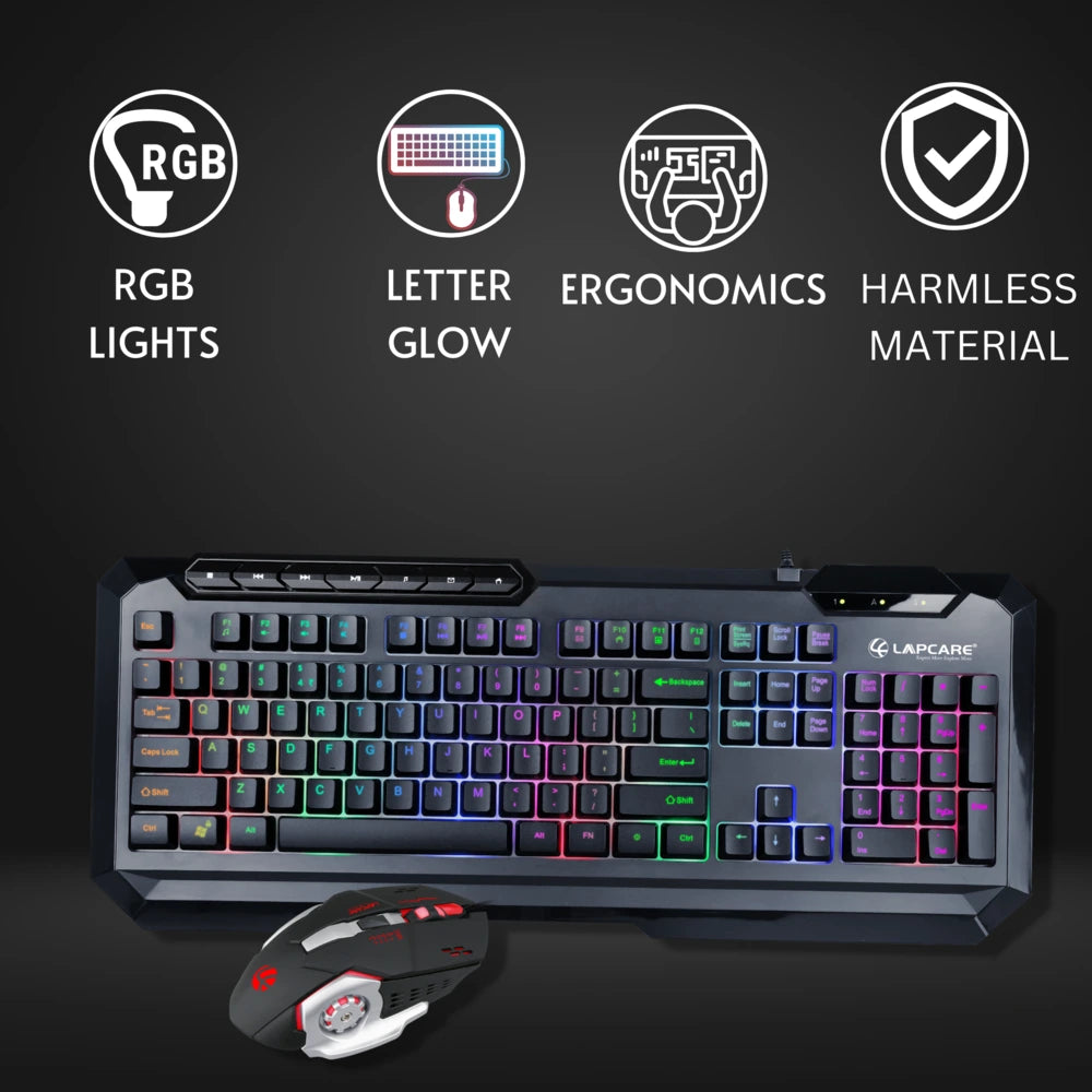 Champ RGB Rainbow Gaming Combo(LGC-003) (LGC-003)