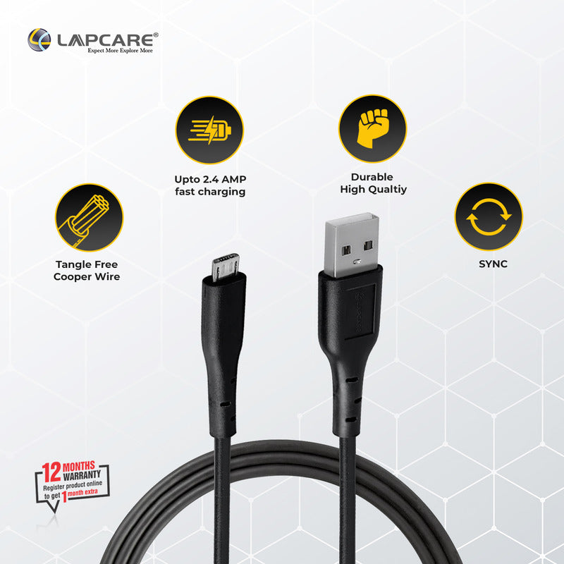 datacable USB A to Micro Connector (1M PVC)