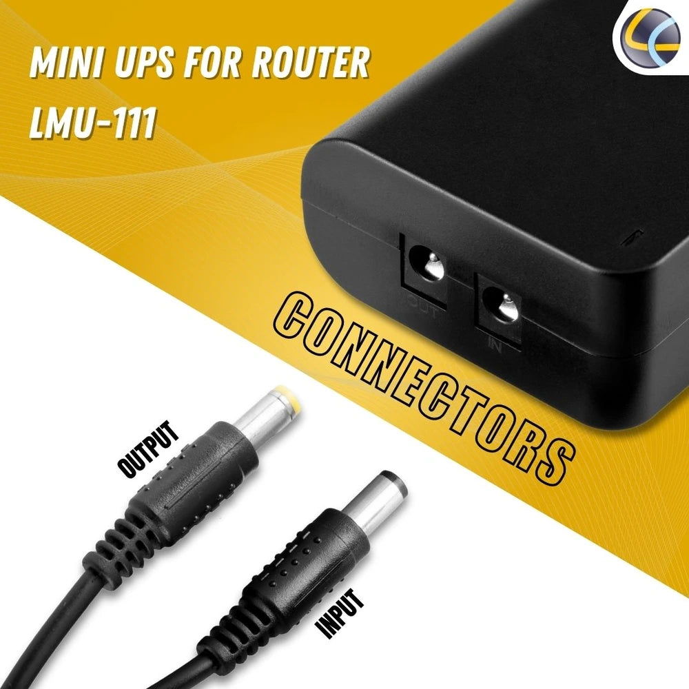 Lapcare Mini Ups for Router LMU-111